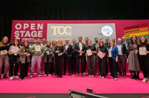 Award Verleihung auf Open Stage