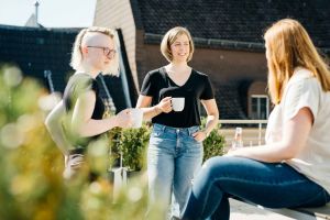 Auszeit auf der Dachterrasse